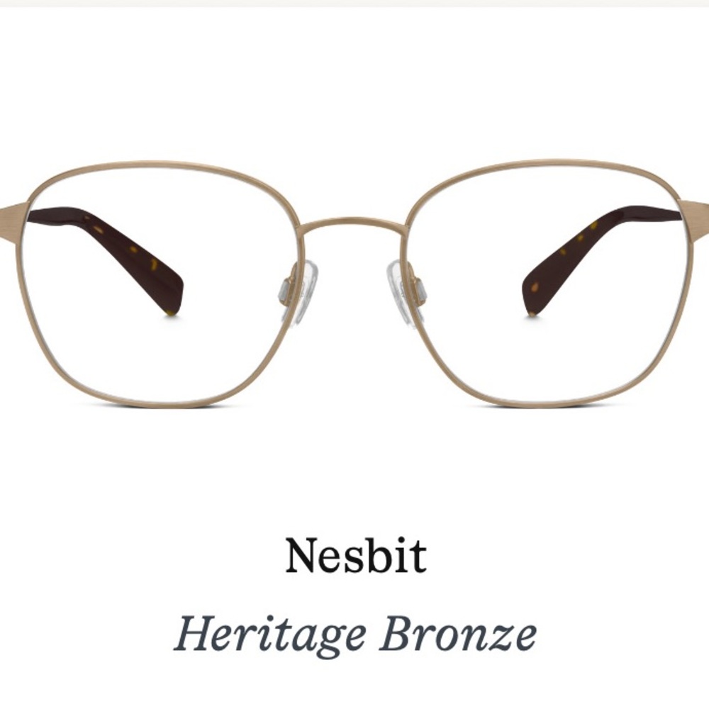 Warby Parker Nesbit Glasses in Heritage Bronze